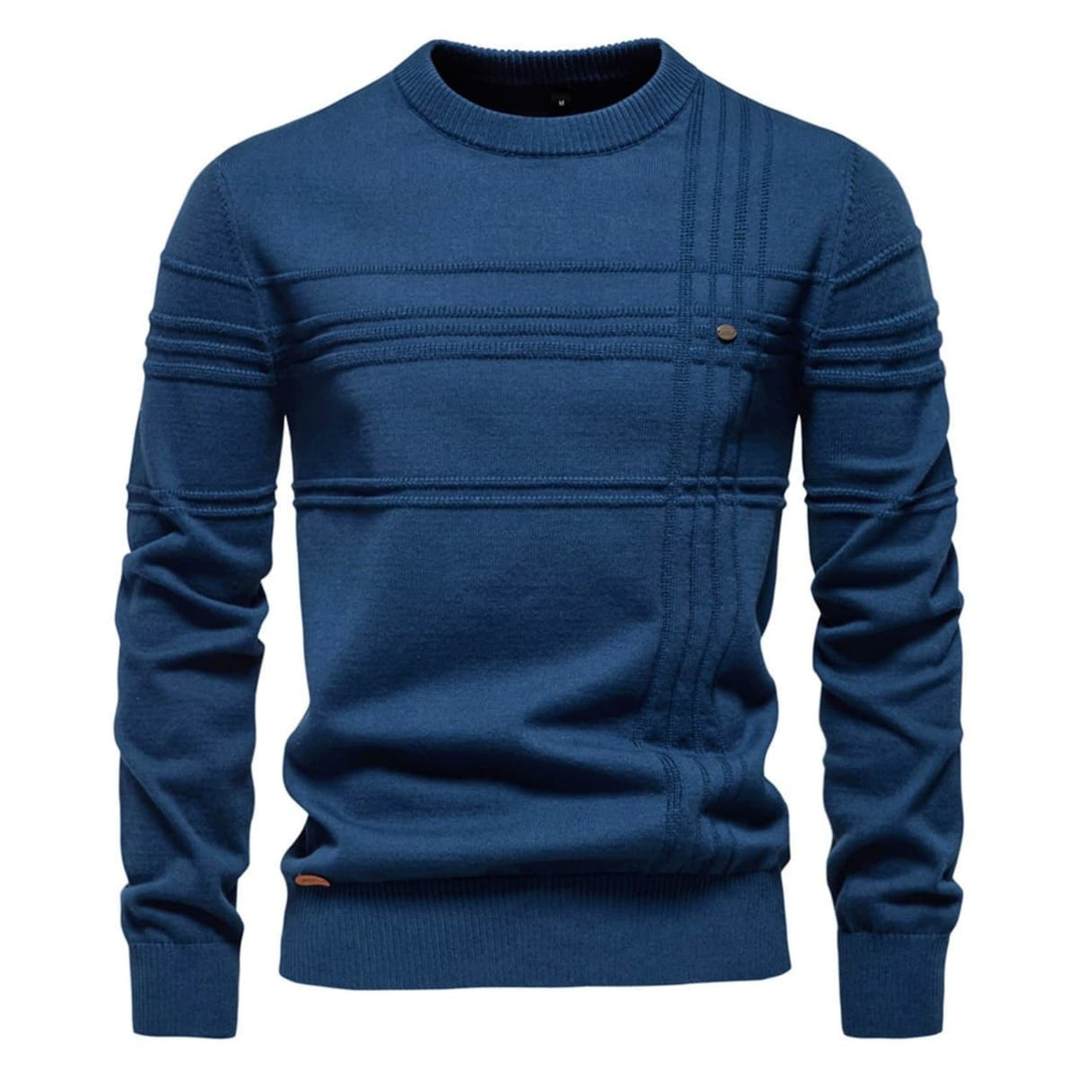 Men’s Crosshatch Crew Neck Sweater