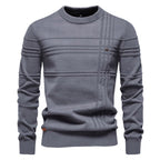 Men’s Crosshatch Crew Neck Sweater