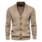 Men’s Button Front Cardigan Sweater