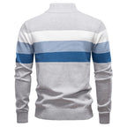 Classic Colorblock Half-Zip Sweater
