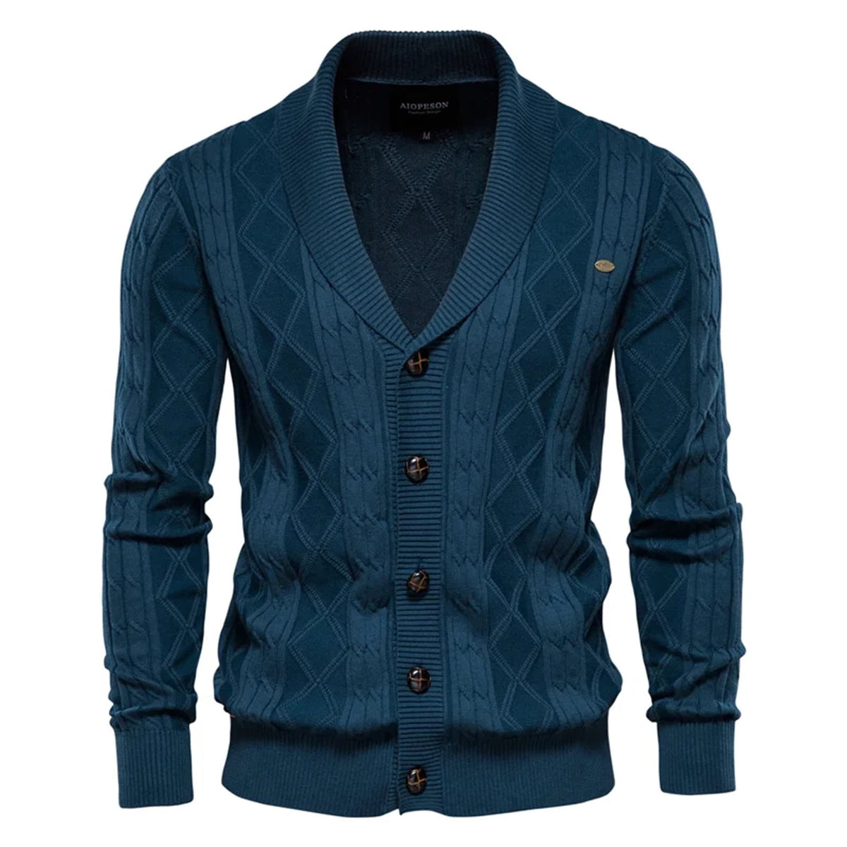 Men’s Button Front Cardigan Sweater